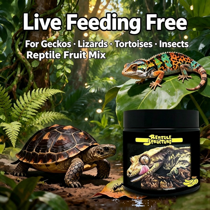 Reptile Food Gecko Insect Frui - огляд і ціна Calcium Powder Reptile