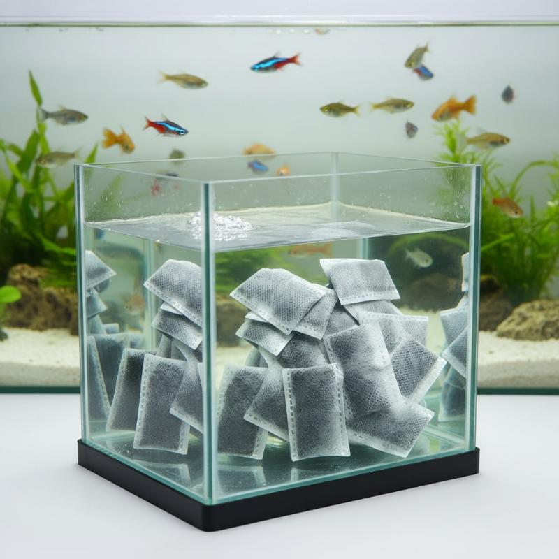 10/20/40pcs Aquarium Activated - огляд і ціна Aquael Filter Fzn
