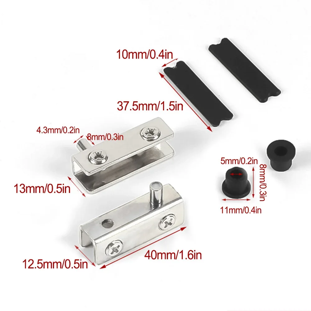 2Pcs Glass Pivot Hinge Rotatio - огляд і ціна Glass Door Hinge