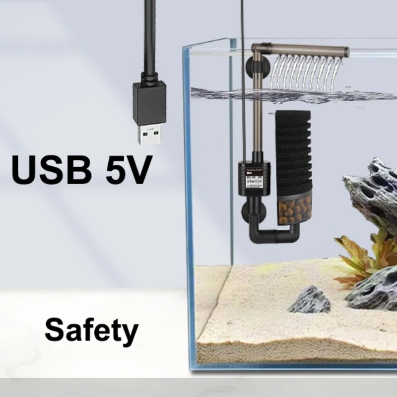 Quiet Aquarium Filter USB Bio- - огляд і ціна Aquael Filter Fzn