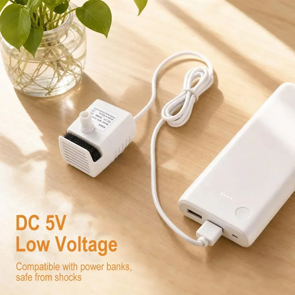 DC 5V USB Mini Submersible Wat - огляд і ціна Aquael Filter Fzn