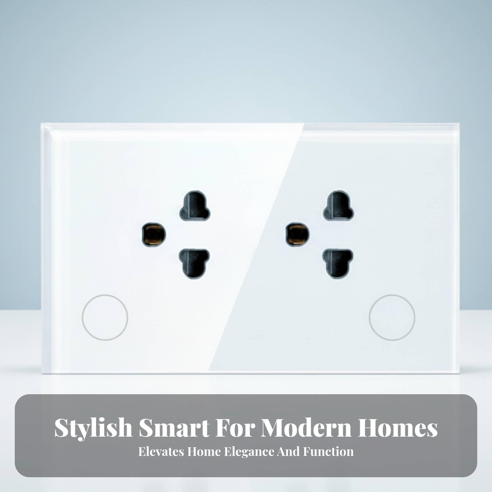 Matter Enabled Wifi Wall Socke - огляд і ціна Timer Dual Outlet