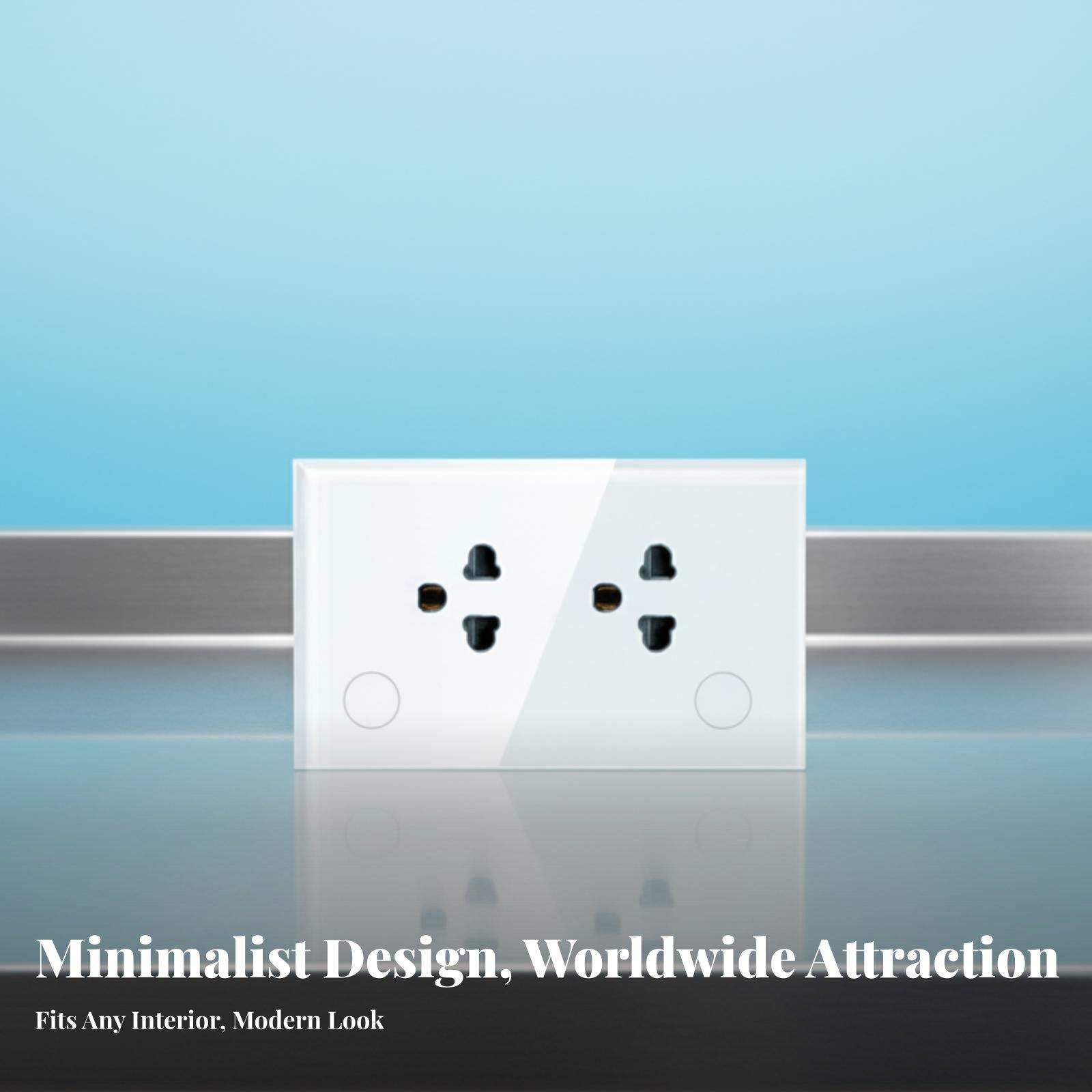 Matter Enabled Wifi Wall Socke - огляд і ціна Timer Dual Outlet