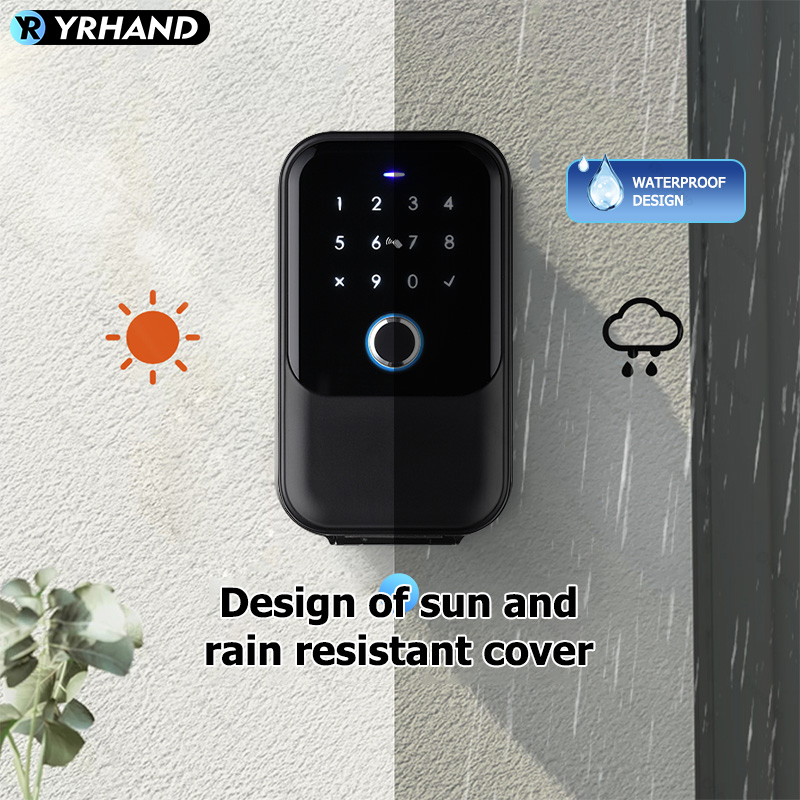 TTlock Smartkey Lock Box Home  - огляд і ціна Glass Door Hinge